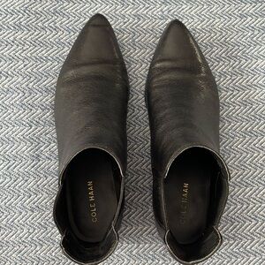 Cole Haan black booties